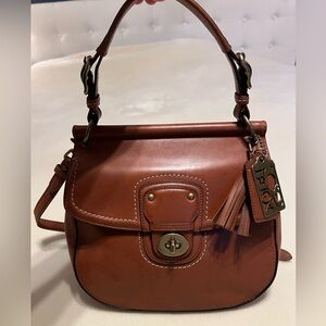 Coach Willis Legacy 70th Anniversary Edition leather turn-lock 19132